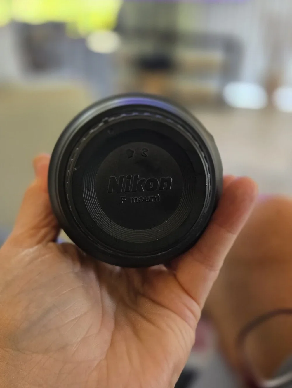 Nikon Black AF-S NIKKOR 35mm f/1.4G Prime Lens with Gold Accents